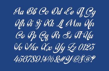 Classic Script Typeface
