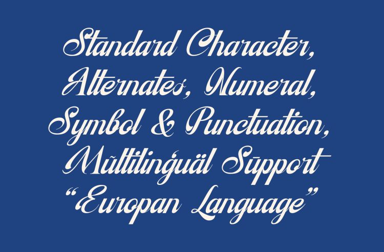 Classic Script Typeface