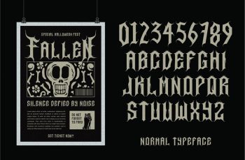 Gothic Typeface