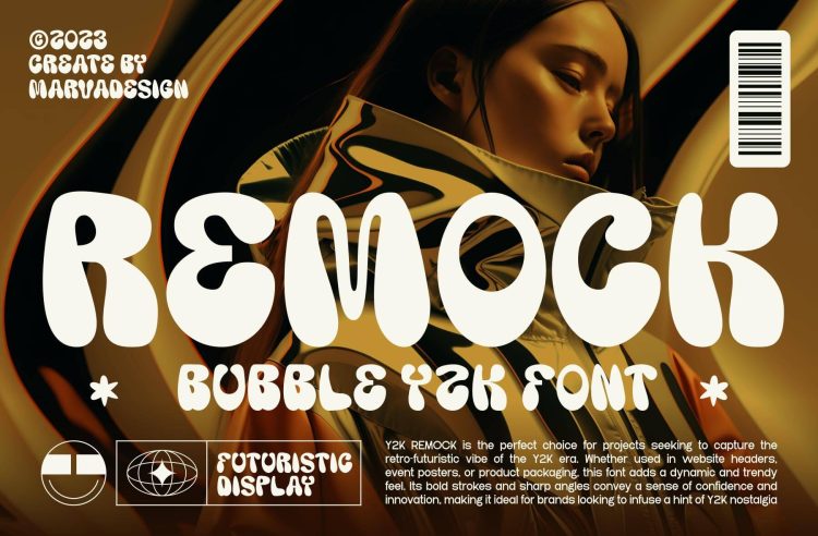 Bubble Y2K Font