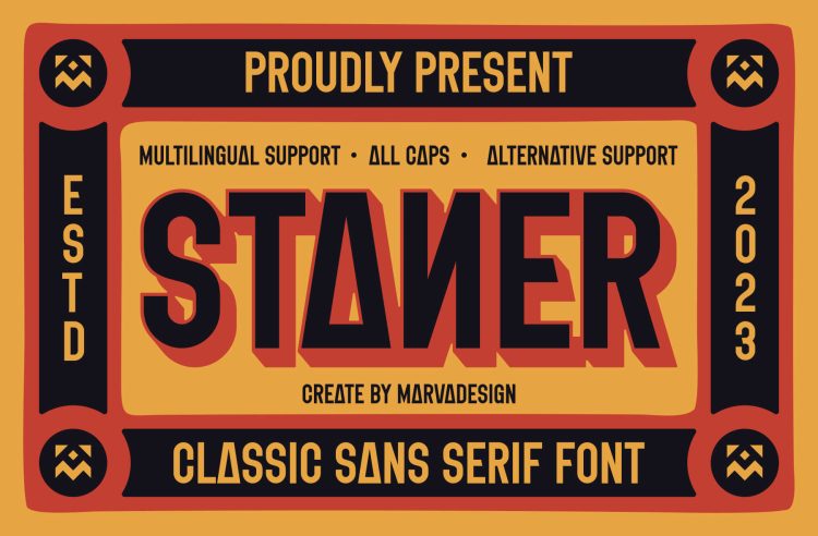 Classic Sans Serif Font