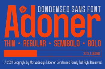 Condensed Sans Font