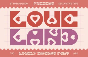 Dingbat Display Font