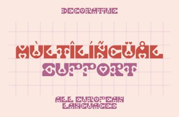 Dingbat Display Font