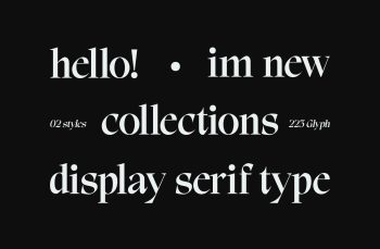 Display Serif Font