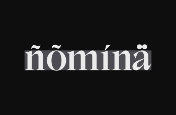 Display Serif Font