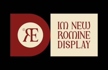 display serif font
