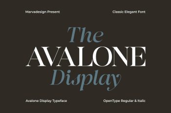 display typeface