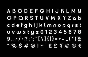Minimalist Display Sans