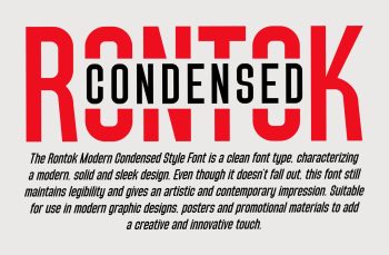 Modern Sans Condensed Font