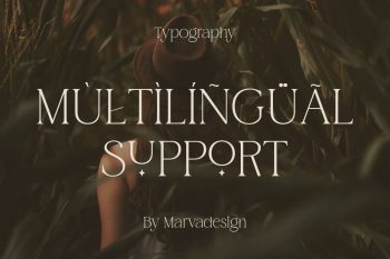 modern dispaly font