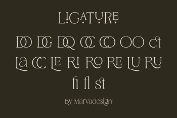 modern dispaly font