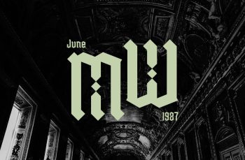 modern gothic typeface