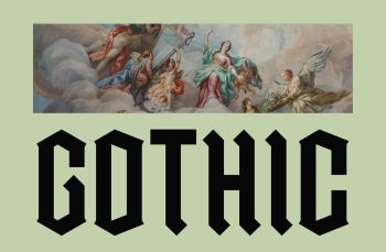 modern gothic typeface