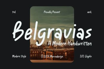 Modern Handwriting Font