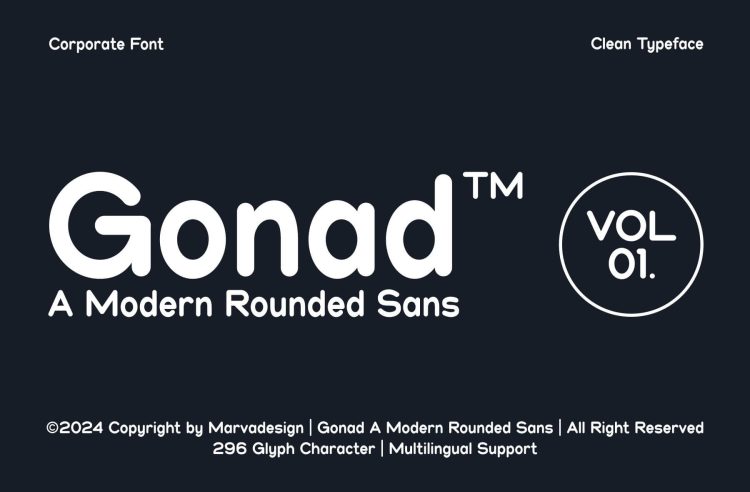 Modern Rounded Sans Font