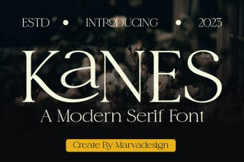 modern serif font