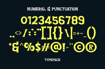 modern spooky font