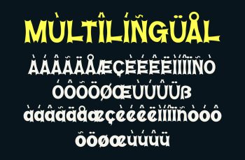 modern spooky font