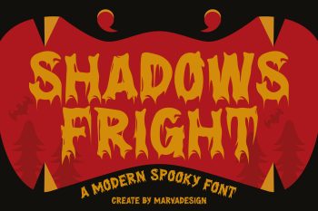 modern spooky font