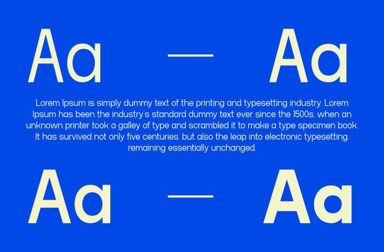 sans serif font family