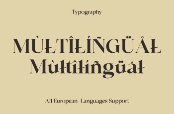 Serif Font Family
