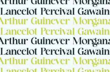 serif font ganos