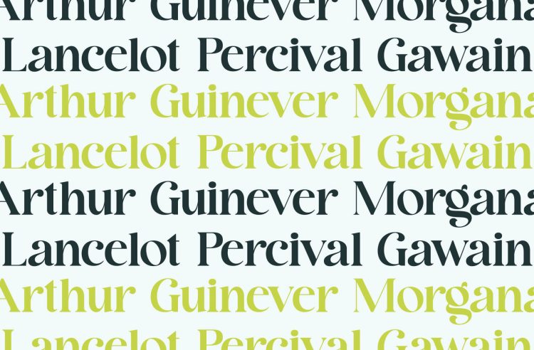 serif font ganos