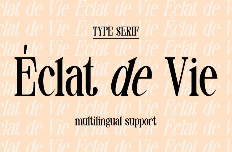 Serif Display Font