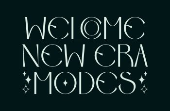 Elegnat Sans Serif Typeface