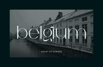 Elegnat Sans Serif Typeface