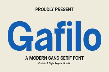 sans serif typeface