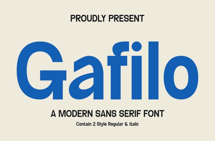 sans serif typeface