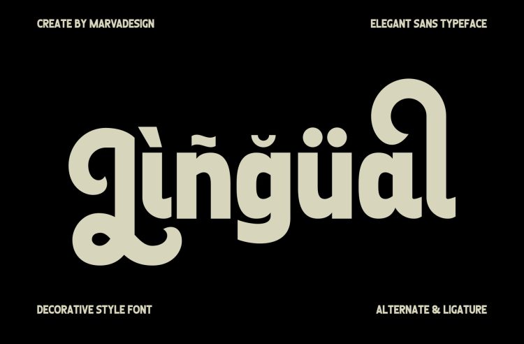 Elegant Sans Typeface