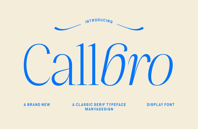 Elegant Serif Typeface