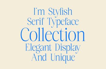 Elegant Serif Typeface