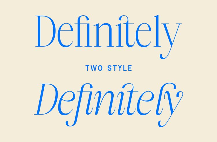 Elegant Serif Typeface