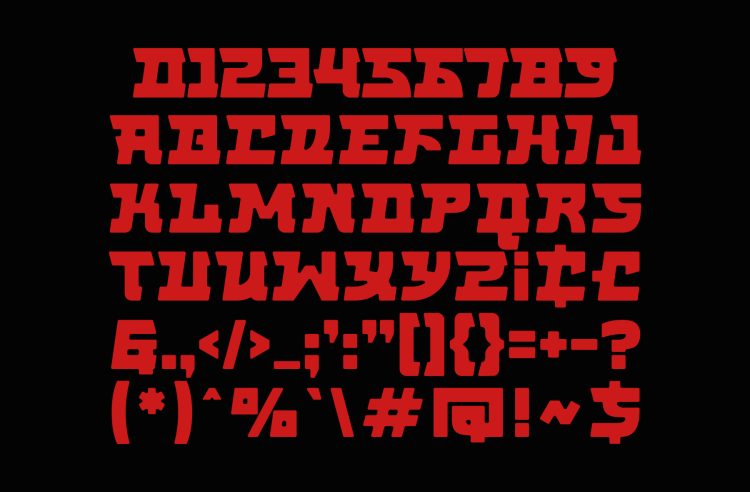 Japanese Typeface