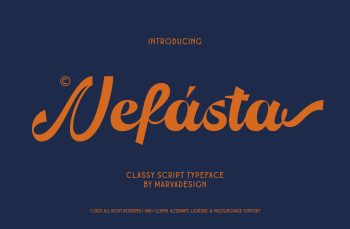 Classy Script Typeface