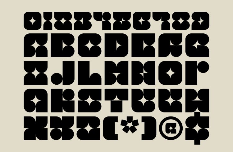Modern Geometric Typeface