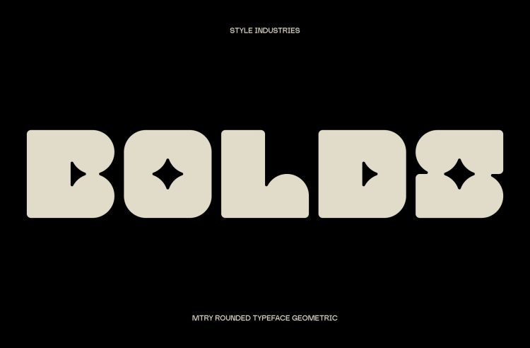 Modern Geometric Typeface