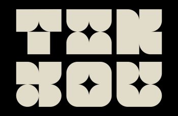 Modern Geometric Typeface