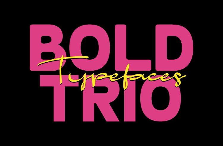 Trio Bold Family Typeface