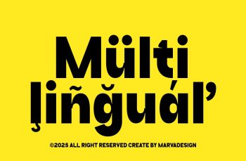 Trio Bold Family Typeface