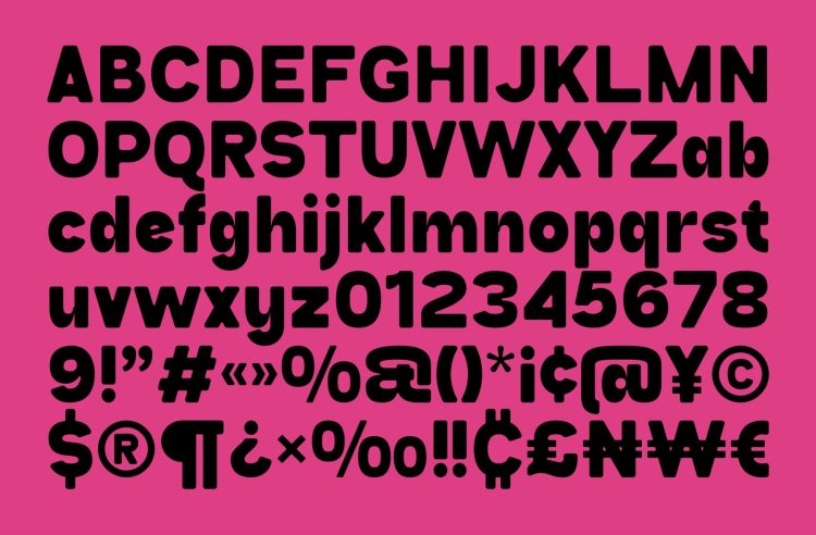 Trio Bold Family Typeface