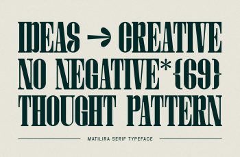 Decorative Serif Typeface