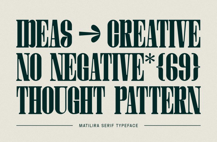 Decorative Serif Typeface