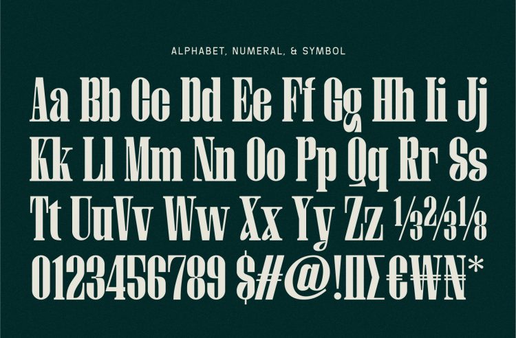 Decorative Serif Typeface