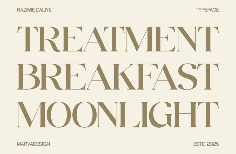 Display Serif Typeface