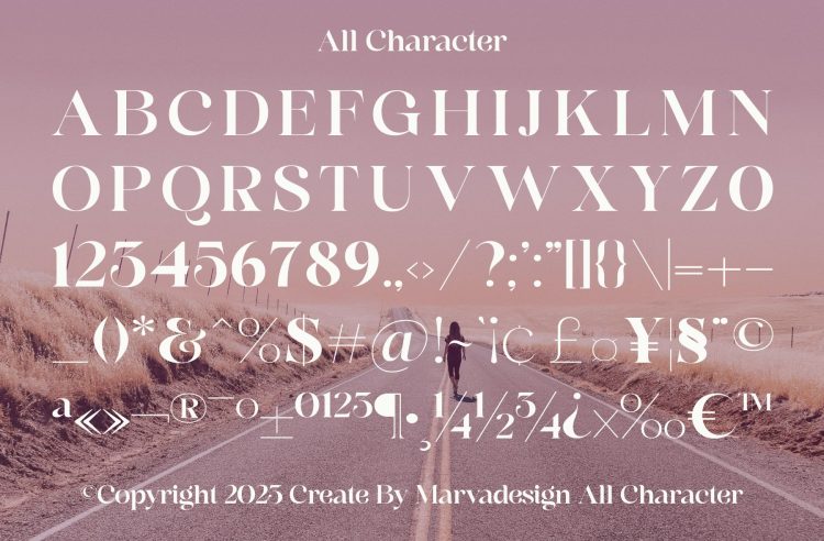 Elegant Serif Typeface